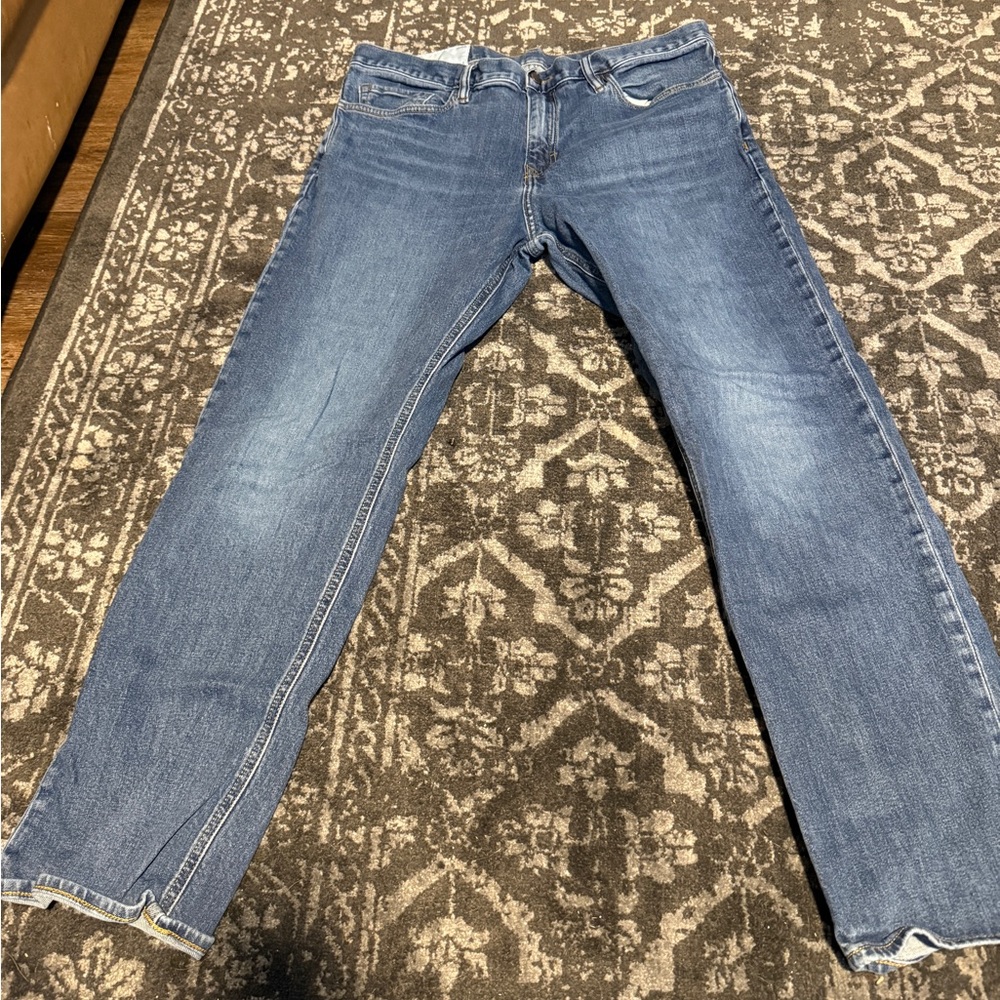 Banana Republic Indigo Straight Fit Jeans 36 x 32